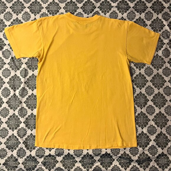 VTG 90s Golden Nugget Casino Las Vegas Yellow Embroidered Single Stitched Tee - Picture 3 of 6